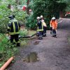 Kreisfeuerwehrbereitschaft übt im Landkreis Harburg